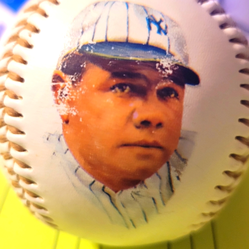 Babe Ruth Tribute Baseball